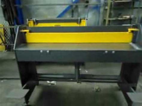 sheet metal guillotine australia|homemade sheet metal bender.